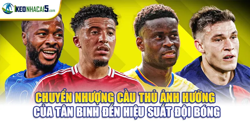 Chuyển nhượng cầu thủ ảnh hưởng của tân binh đến hiệu suất đội bóng