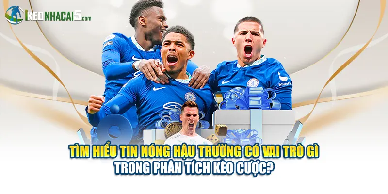 Tìm hiểu tin nóng hậu trường có vai trò gì trong phân tích kèo cược?